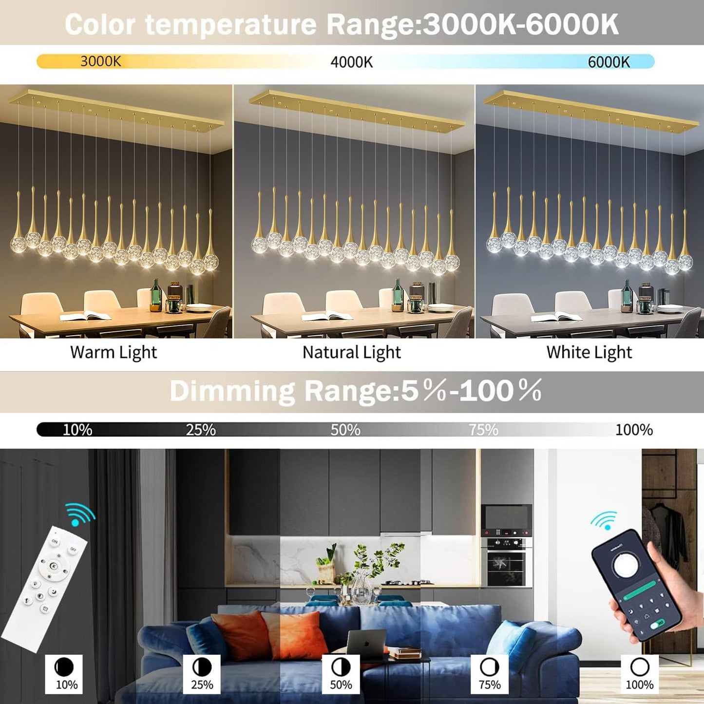 16 Lights Modern Glam Crystal Chandelier For High Ceiling Led Dimmable Pendant Light For Staircase Foyer Enterway Living Room Chandelier Lighting Silver