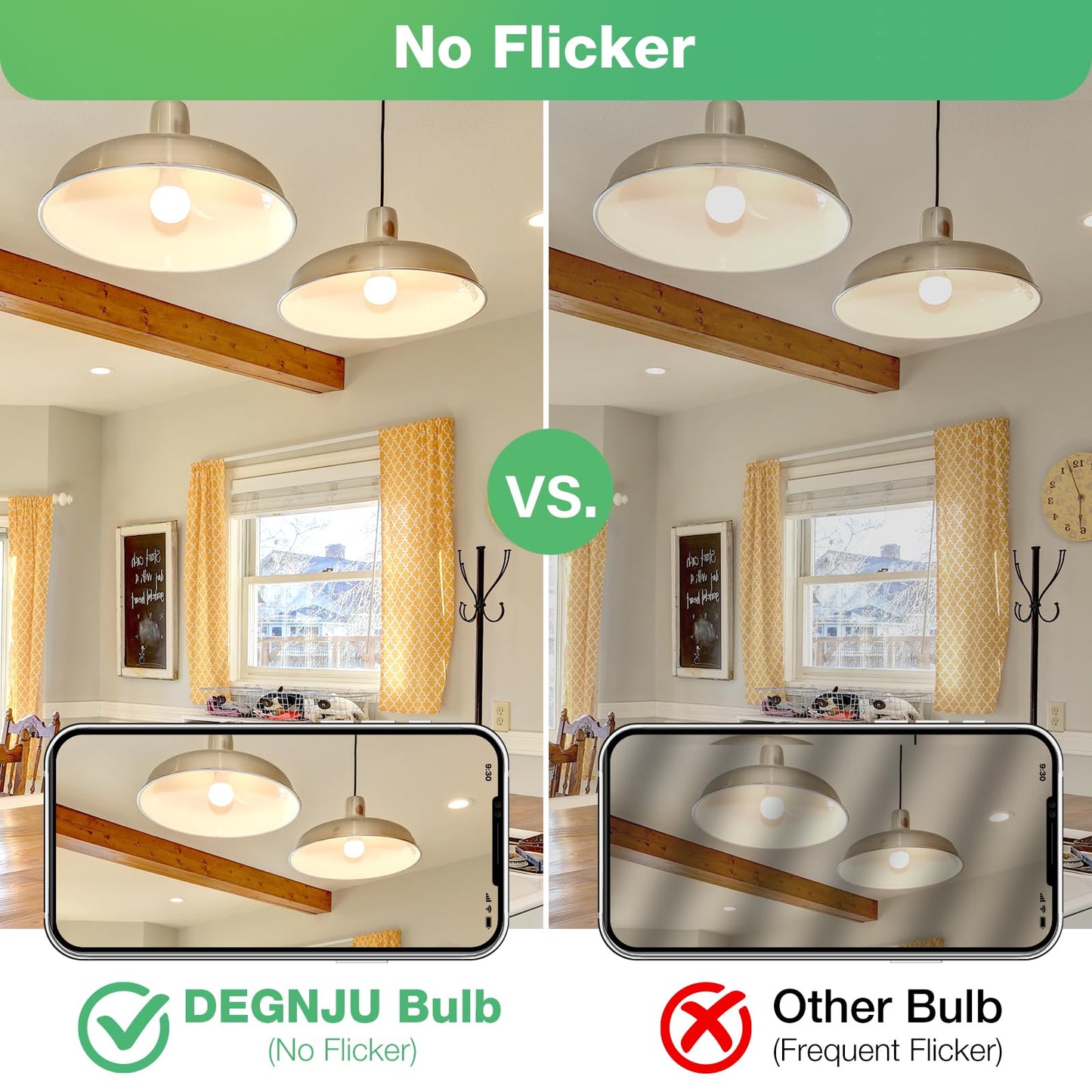 Degnju 36 Pack Led Light Bulbs 60 Watt Equivalent  A19 2700K Soft White  800 Lumens  E26 Base  Non-Dimmable  8 Watt Energy Efficient Led Bulbs For Home Lighting