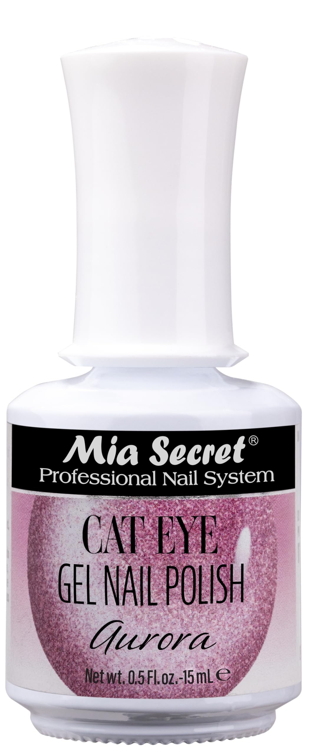 Mia Secret Gel Polish Cat Eyes MADE IN USA DIY or Salon (Aurora, 0.5)