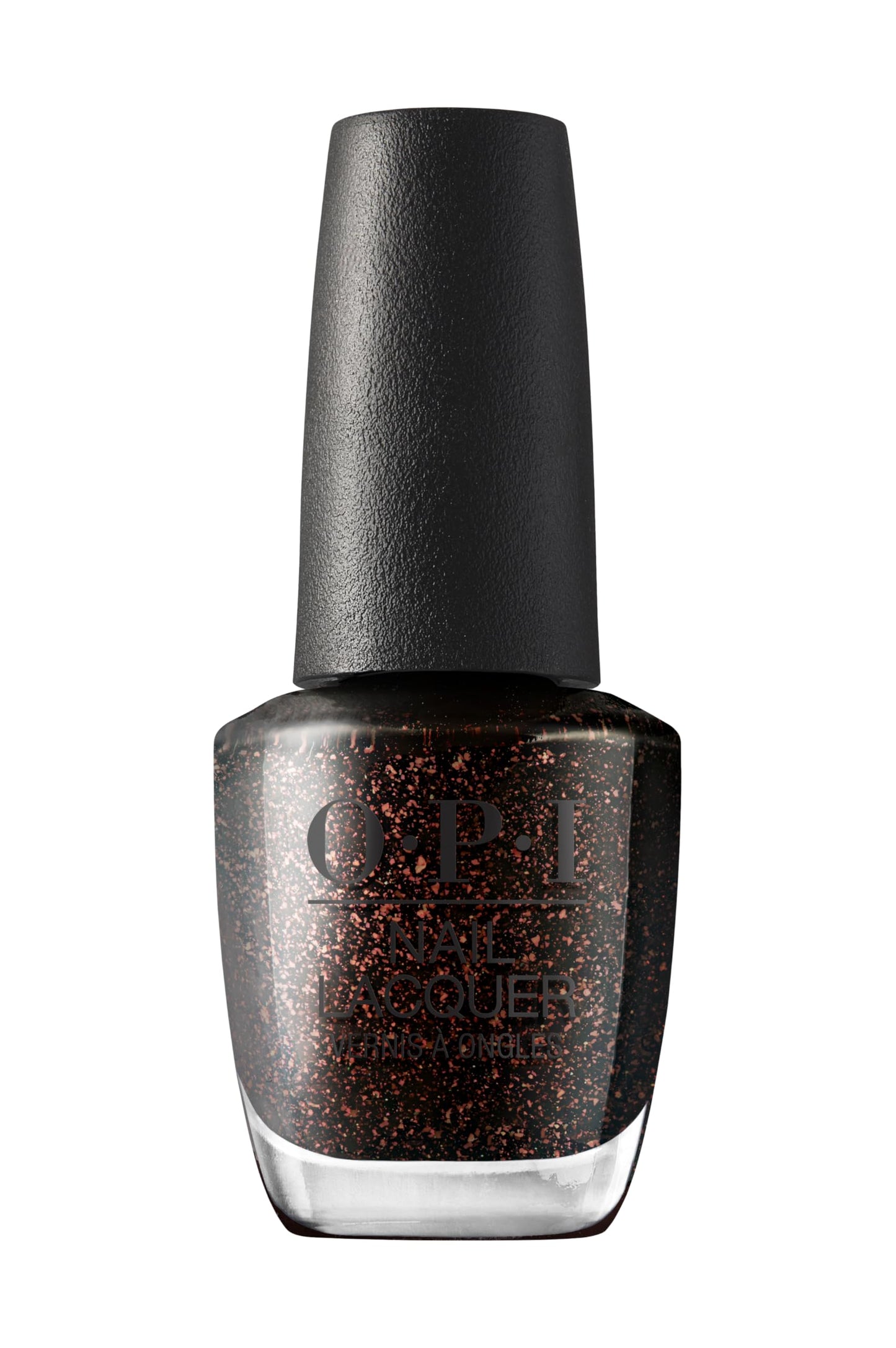 OPI Nail Lacquer Grunge Queen | Semi-Sheer Dark Red-Copper Shimmer Neutral Crme Chip Resistant Nail Polish | What's Your Mani-tu