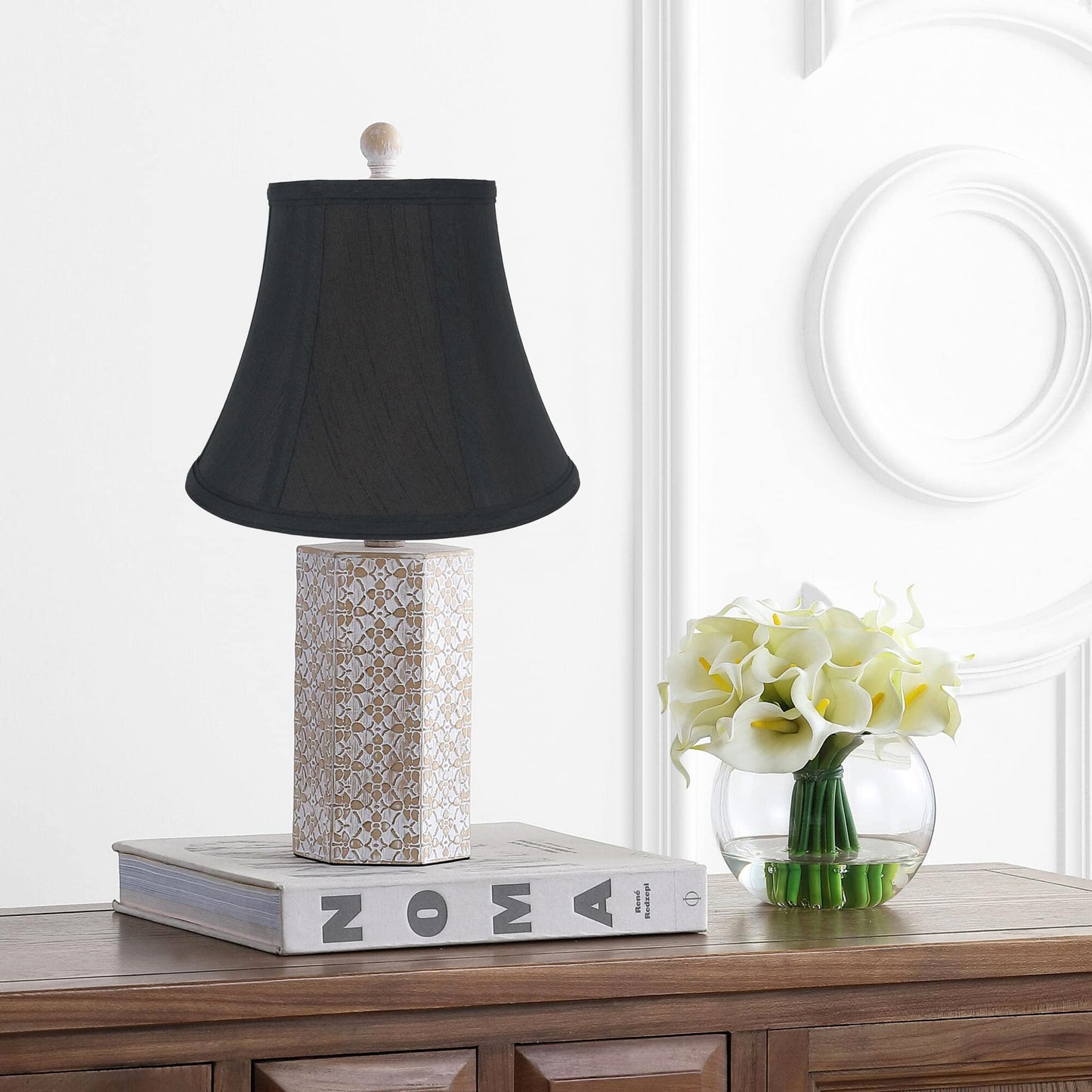 Urbanest Softback Bell Lampshade, Faux Silk, 5X9X7, Black, Spider-Fitter, Model Sh-1101185