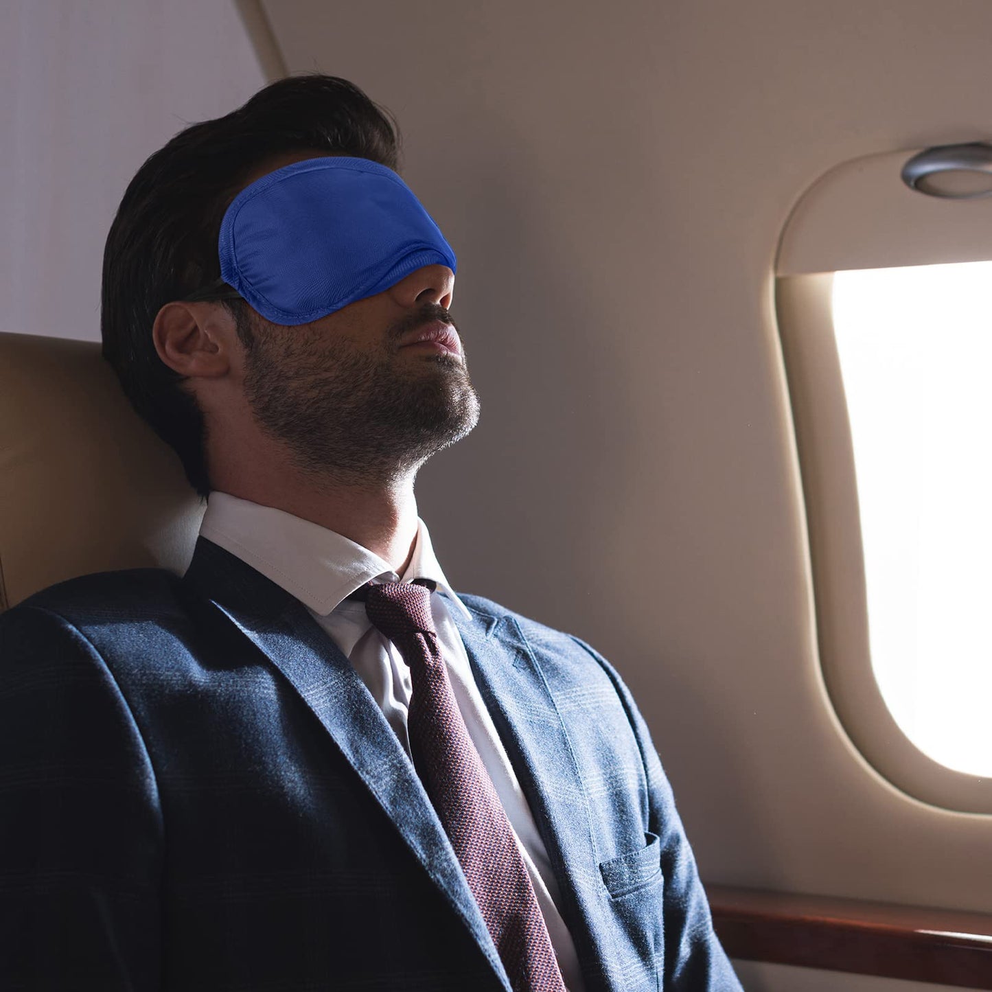 12 Pieces Multicolor Eye Mask Cover Lightweight Blindfold Sleep Mask with Nose Pad and Elastic Straps for Kids Women Men, 12 Colors