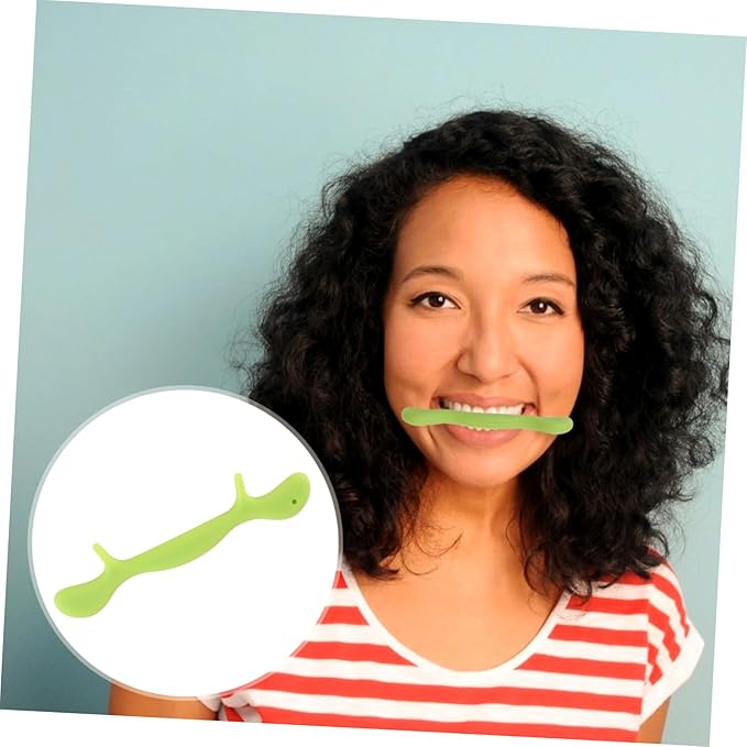Smile Trainer Silicone Mouth Muscle Tightener Facial Exerciser for Face Lifting Ergonomic Design Portable Durable for Women and Girls