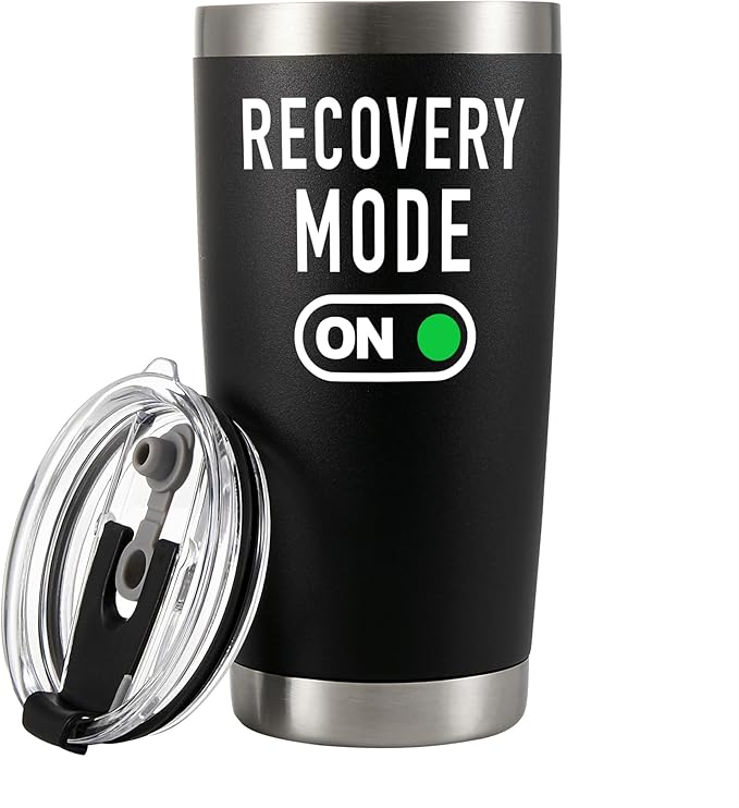 Recovery Mode On Vacuum Insulated Tumblers Get Well Recovery Gifts For Patient Motivational Inspirational Gifts For Family...