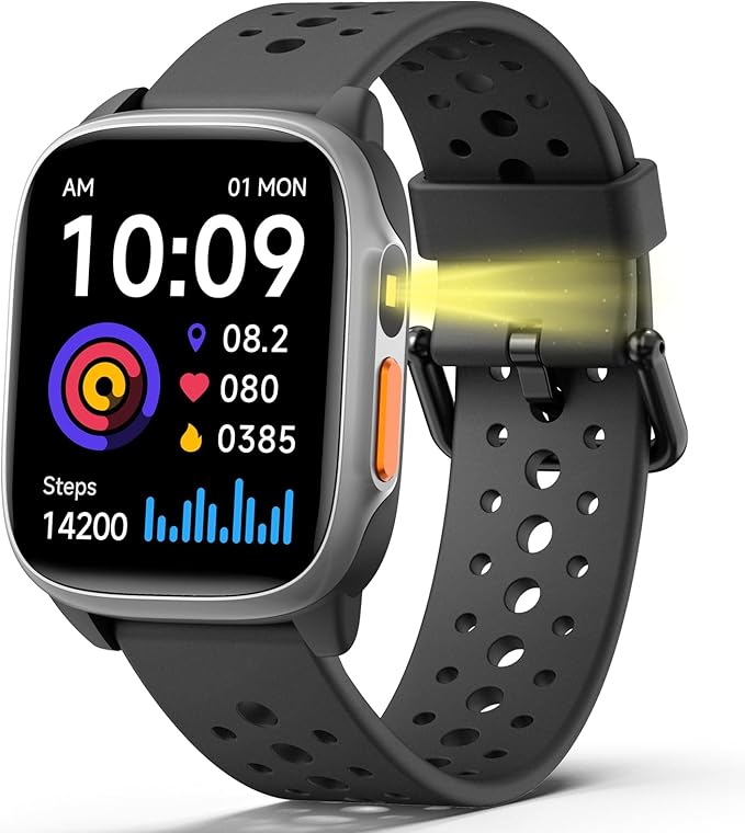 meoonley Kids Watch with 140 Sports Modes, 1.5" Kids Fitness Tracker, Girls Smart Watch, No APP/Phone Required, Sleep Moni...