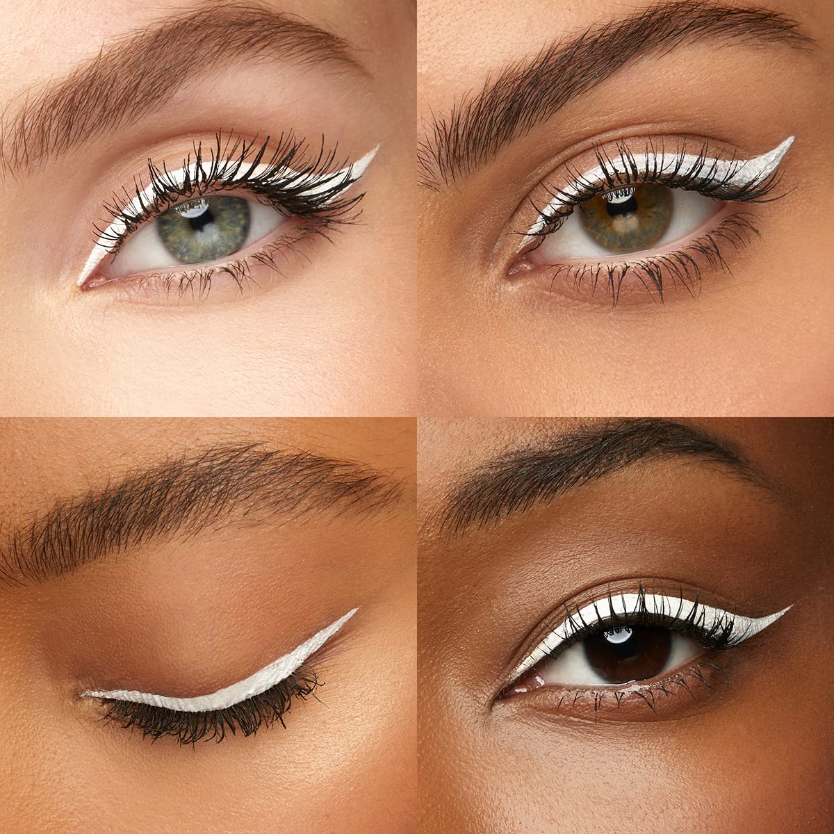 KIKO Milano New Super Colour Waterproof Eyeliner 01 | High Coverage Water-resistant Colourful Liquid Eyeliner