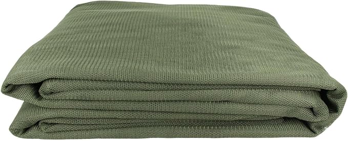 Green DIY Mosquito Net Fabric | 10x20 FT Netting 2 Pack | Insect Cover for Garden, Patio, Outdoor & Windows | Multiple Sizes in Black, White & Green | Raised Bed Screen Mesh Barrier