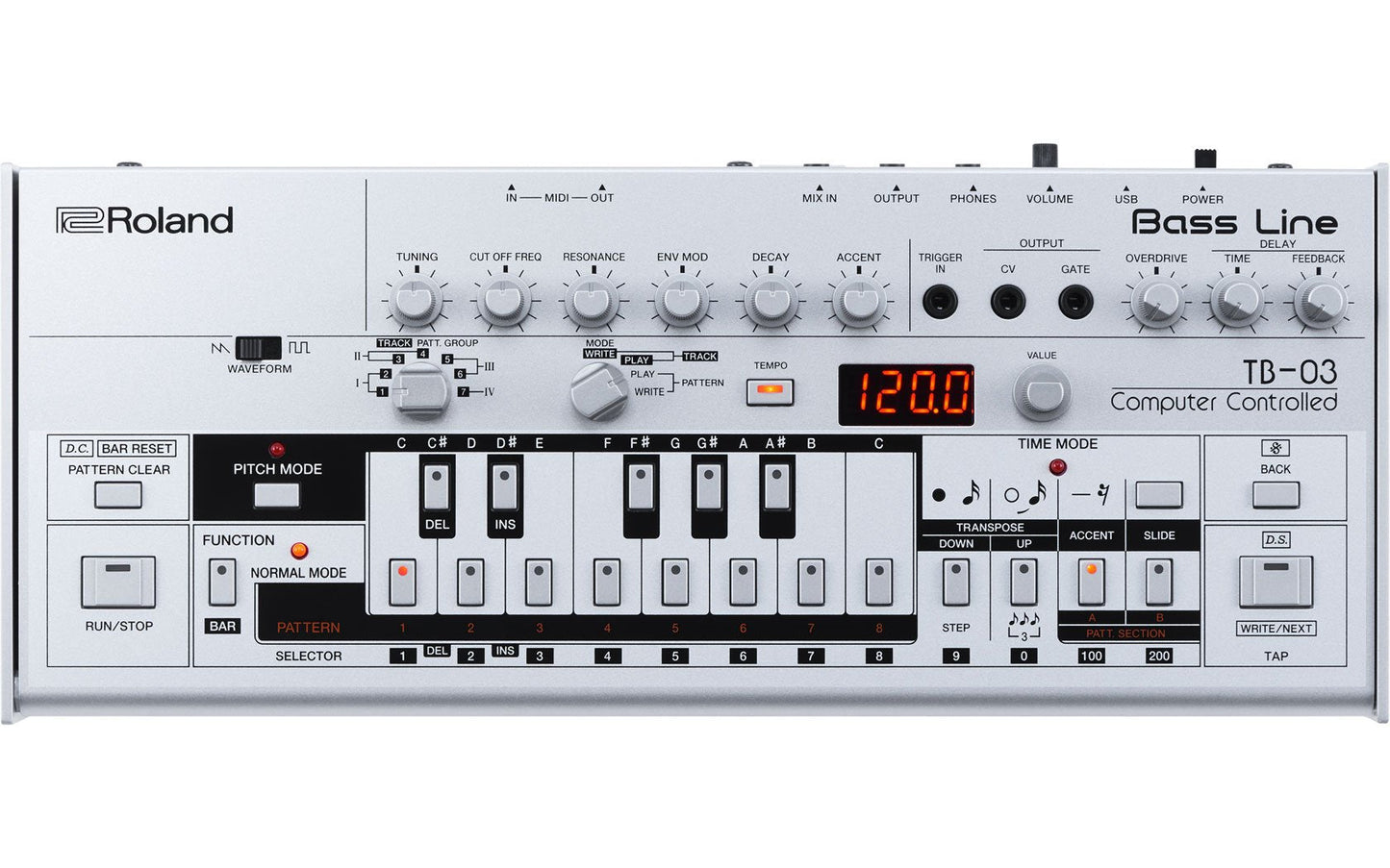 Roland Tb-03 Bass Line Boutique Synthesizer