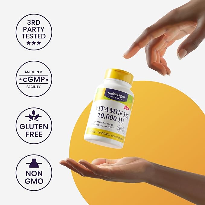 Healthy Origins Vitamin K2 100 mcg (MK-7, Non-GMO, Gluten Free, Cardiovascaular Support, Bone Support), 60 Veggie Gels