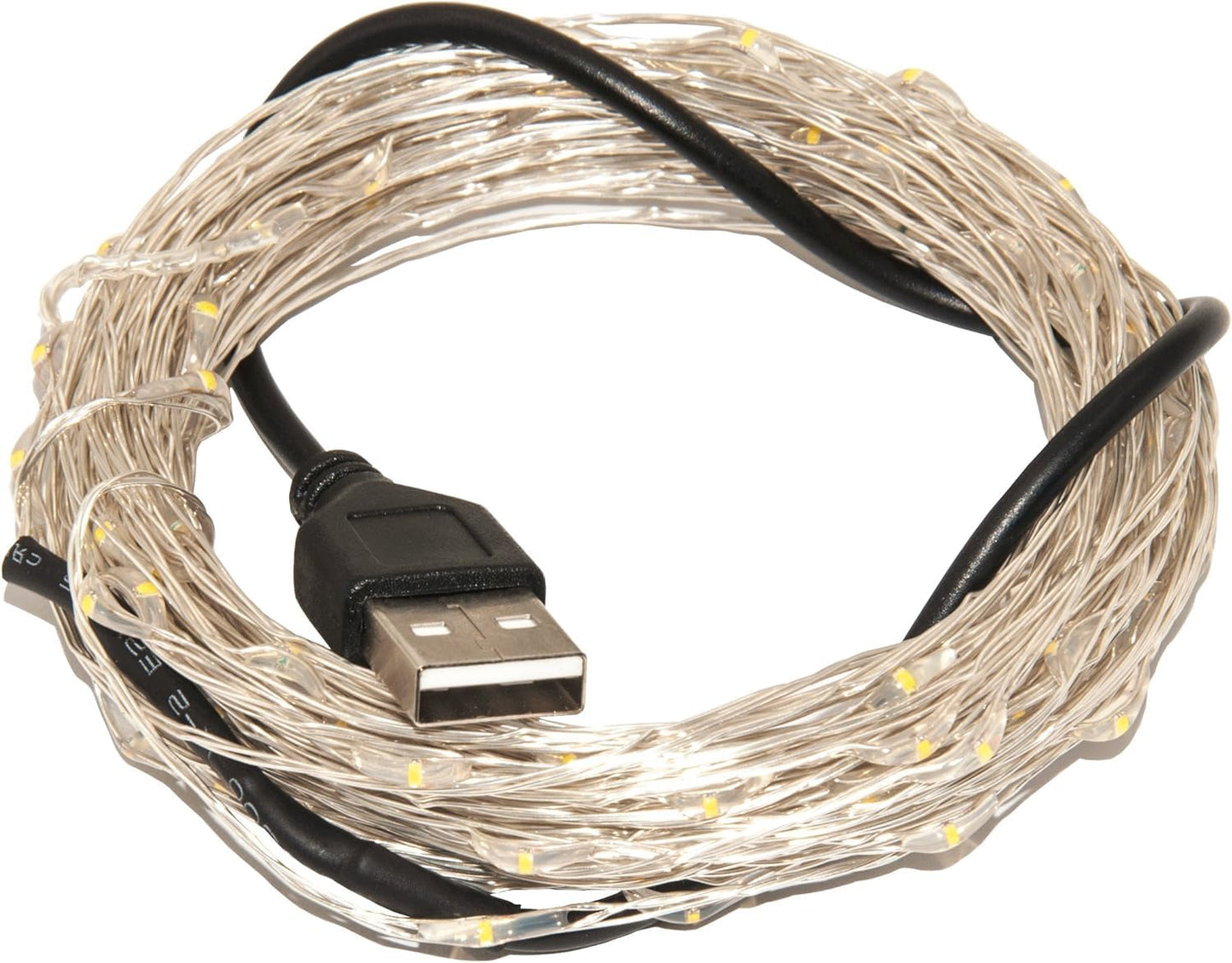 Karlling Usb Plug In Led Fairy Lights 2 Packs Of 50 Led Bulbs 16 Ft Silver Wire Waterproof Starry String Lights For Bedroom Patio Garden Party Wedding Commercial Lighting (Purple)