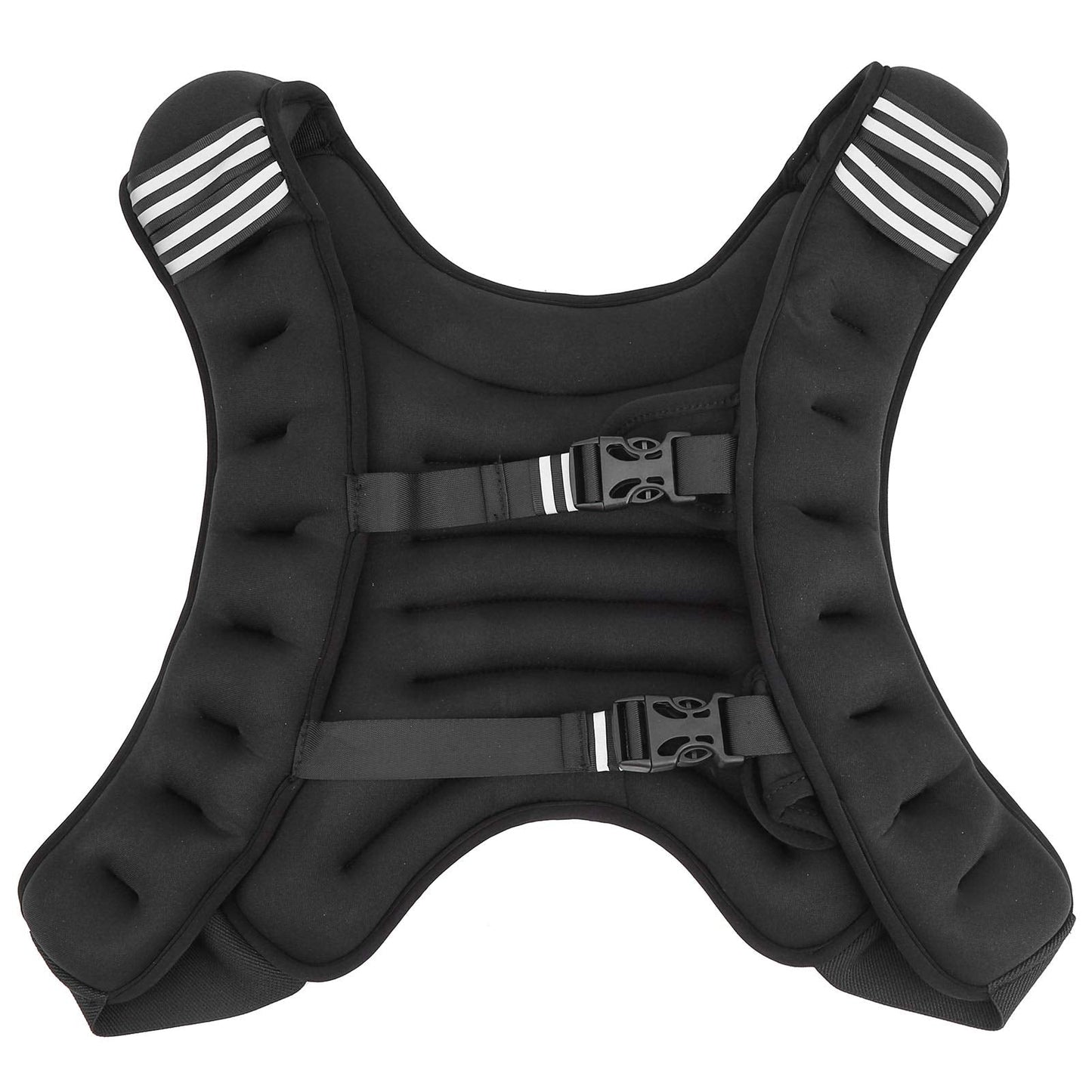 Alomejor Adjustable Weighted Vest for Strength Training - Premium Elastic Material - Widened Shoulder Straps and Comfortable Enhance Your Workout with Added Weight
