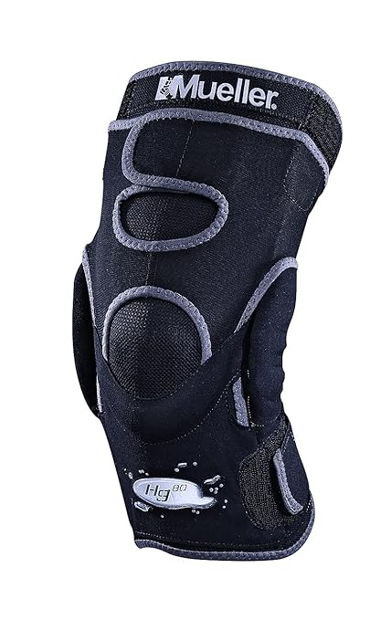 MUELLER Sports Medicine Hg80 Hinged Knee Brace, Knee Pain Relief Support for Men and Women, Ideal for Arthritis, Sprains, ...