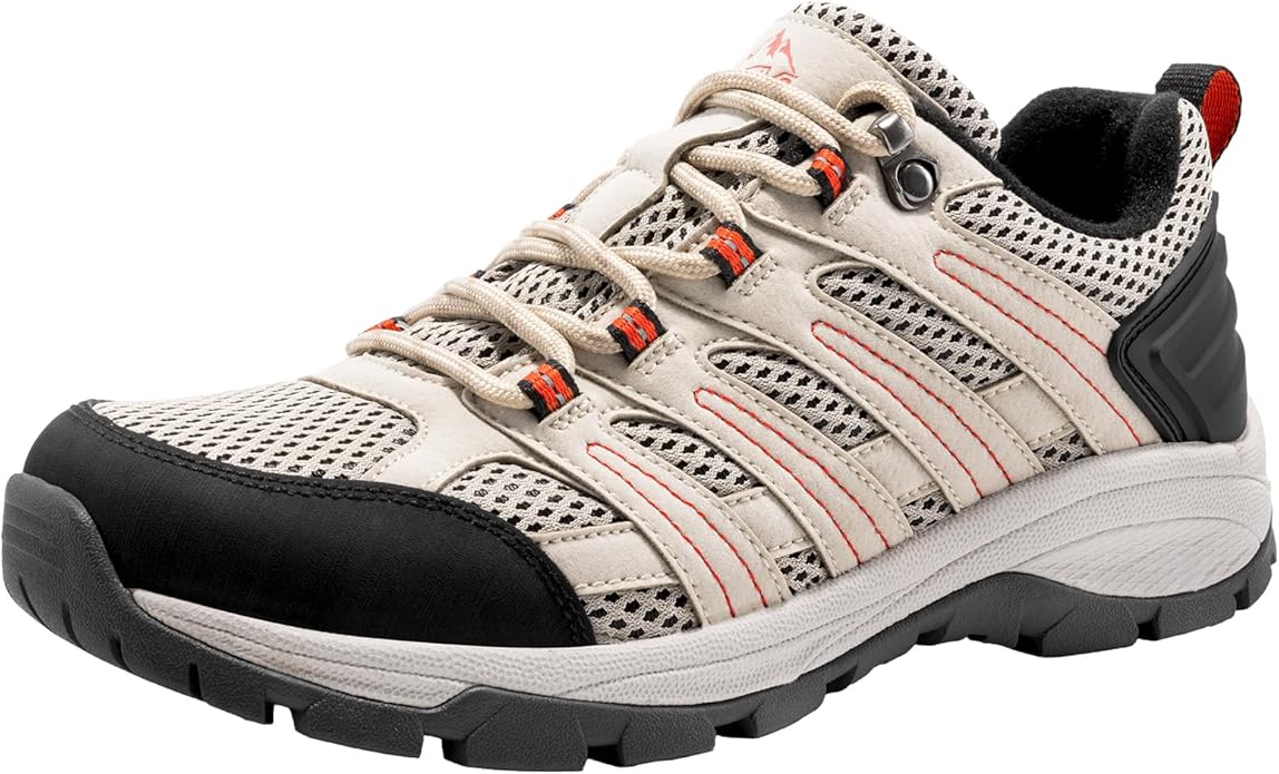 NORTIV 8 Women's Hiking Shoes Lightweight Breathable Mesh Walking Sneakers Outdoor Work Shoes Wander
