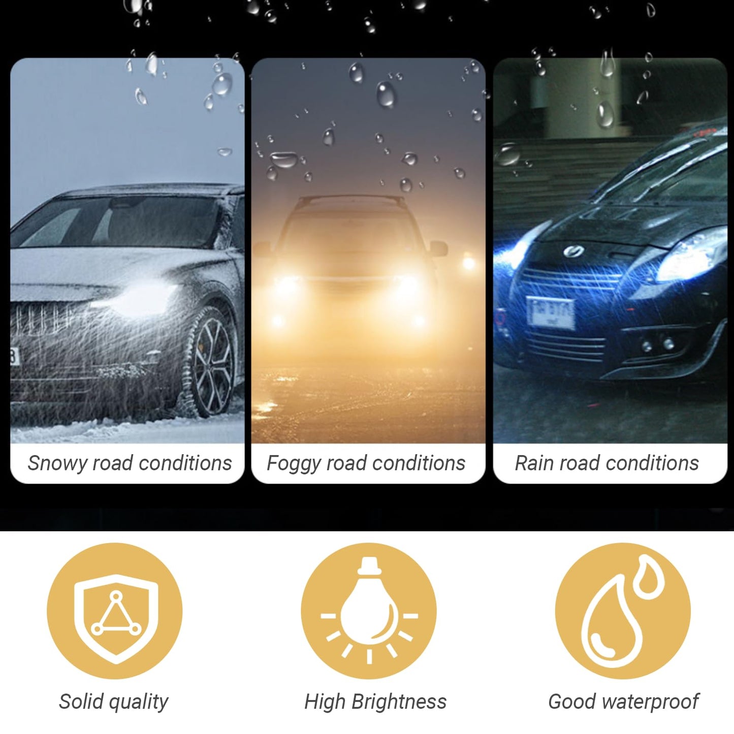 Yytqp 2 Pcs Psy24W Car Fog Light Bulb With Housing  12V Daytime Running Lamps  Turn Signal Bulb  Brake Light  Reversing Light Bulb  Automotive Amber Glass Bulbs Lighting Accessory Fit For Most Cars