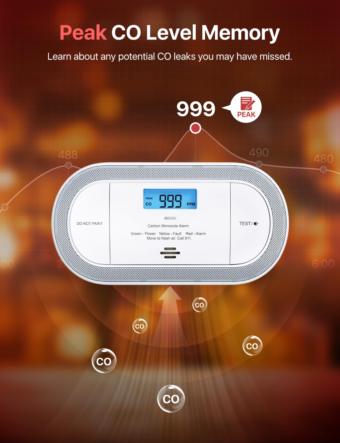 X-Sense Plug-in Carbon Monoxide Detector with AAA Battery Backup, XC0C-SA, 2-Pack