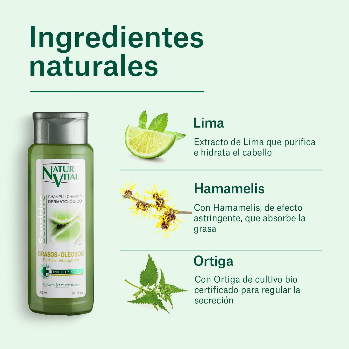 Moisturising Shampoo by Natur Vital