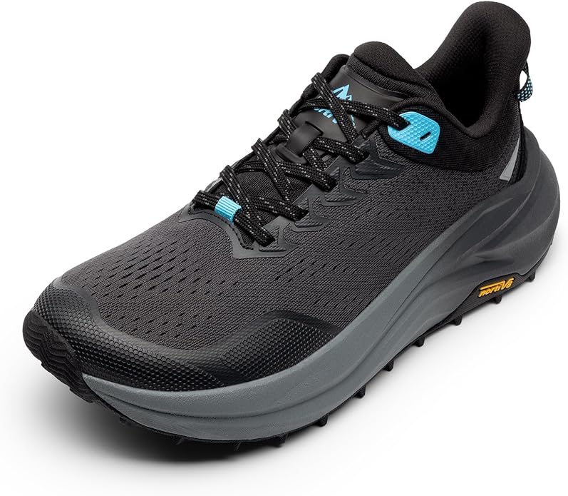 NORTIV 8 Men's Wide Toe Box Trail Running Shoes Cushion Walking Barefoot Tennis Workout Gym Cross Training Shoe Fashion Sn...