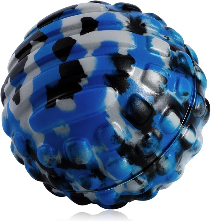 Deep Tissue Massage Ball for Exercise & Recovery - SGS Certification - Targets Back, Shoulder, Legs&Feet - Relieves Muscle...