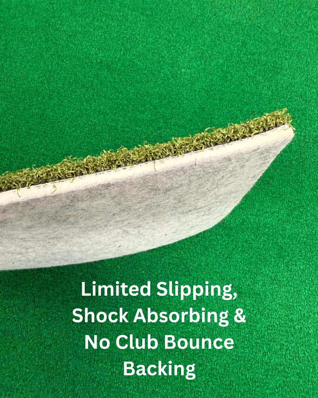 Real Feel Wedge Game Fairway/Tight Lie Shock Resistent Golf Hitting and Chipping Mat