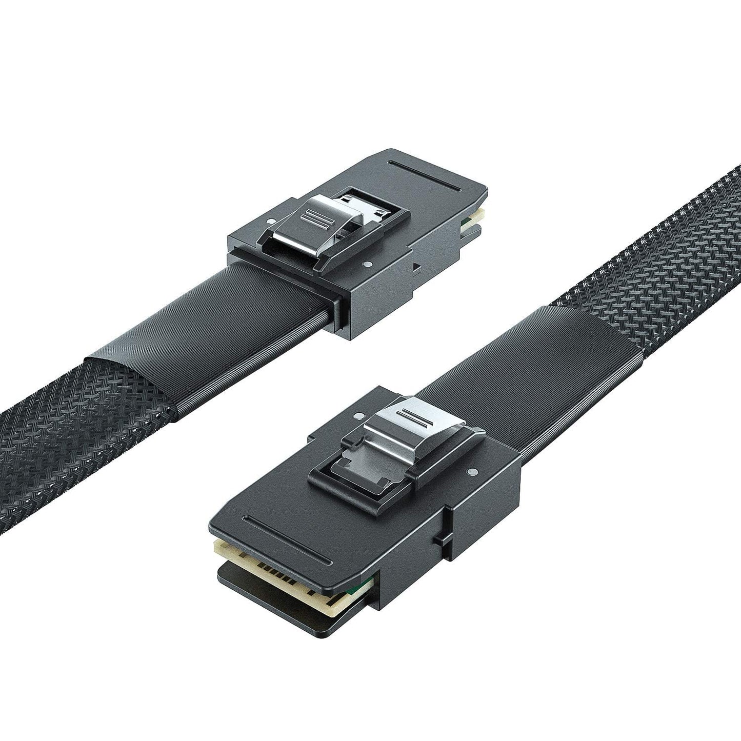 10Gtek Sff-8087 To Sff-8087 6G Internal Mini Sas Cable For Server Backplane/Raid Card, Hot-Swap Ready With Sata Compatibility, 1