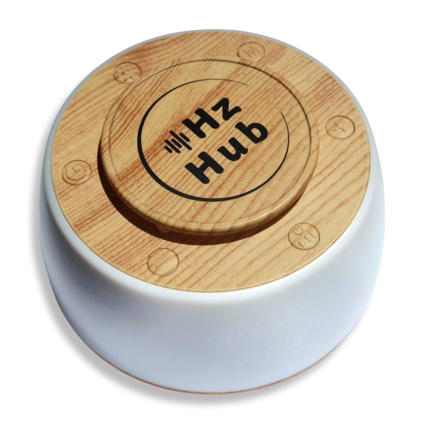 Hz Hub Solfeggio Hertz Frequency Vibrational Sound Healing & White Noise Portable Sound Machine. Meditation/Sleeping/Yoga/Study/Relaxing 15 Calming Sounds. Frequency Generator for Healing.