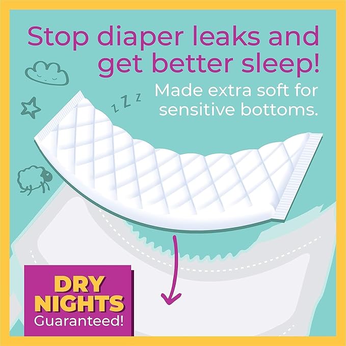 Select Kids Diaper Booster N-3, 96 Count - Baby Diaper Pads, Overnight Diapers, Newborn Diapers