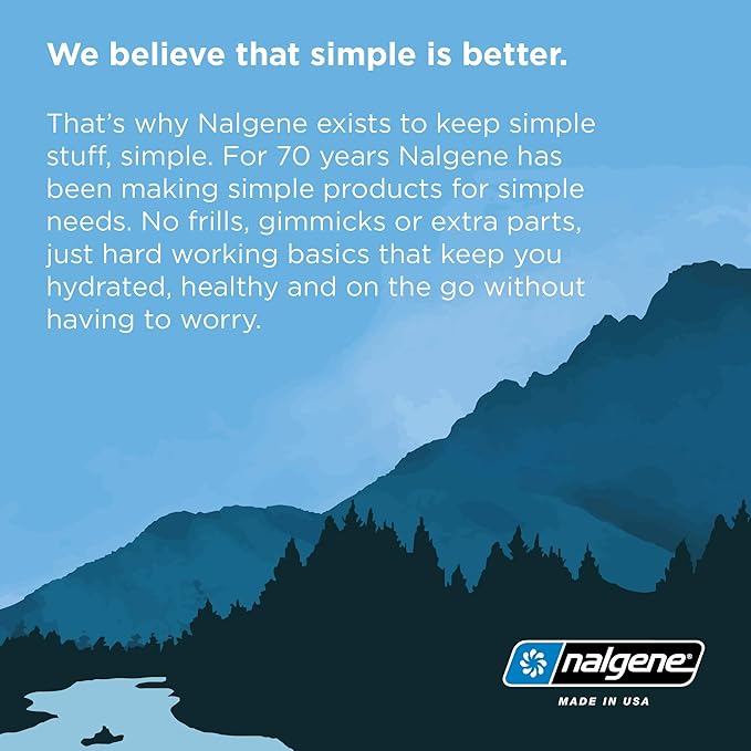 Nalgene Sustain Tritan BPA-Free MultiDrink Water Bottle Made with Material Derived from 50% Plastic Waste, 20 OZ, Gray