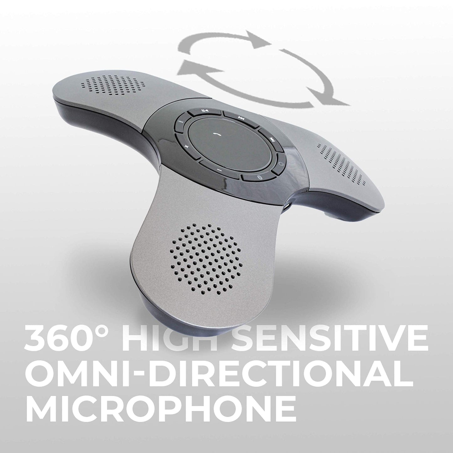 Skywin Bluetooth Conference Speaker With Microphone, Portable Wireless Speaker For Office Desk, Computer, And Laptop, Bluetooth