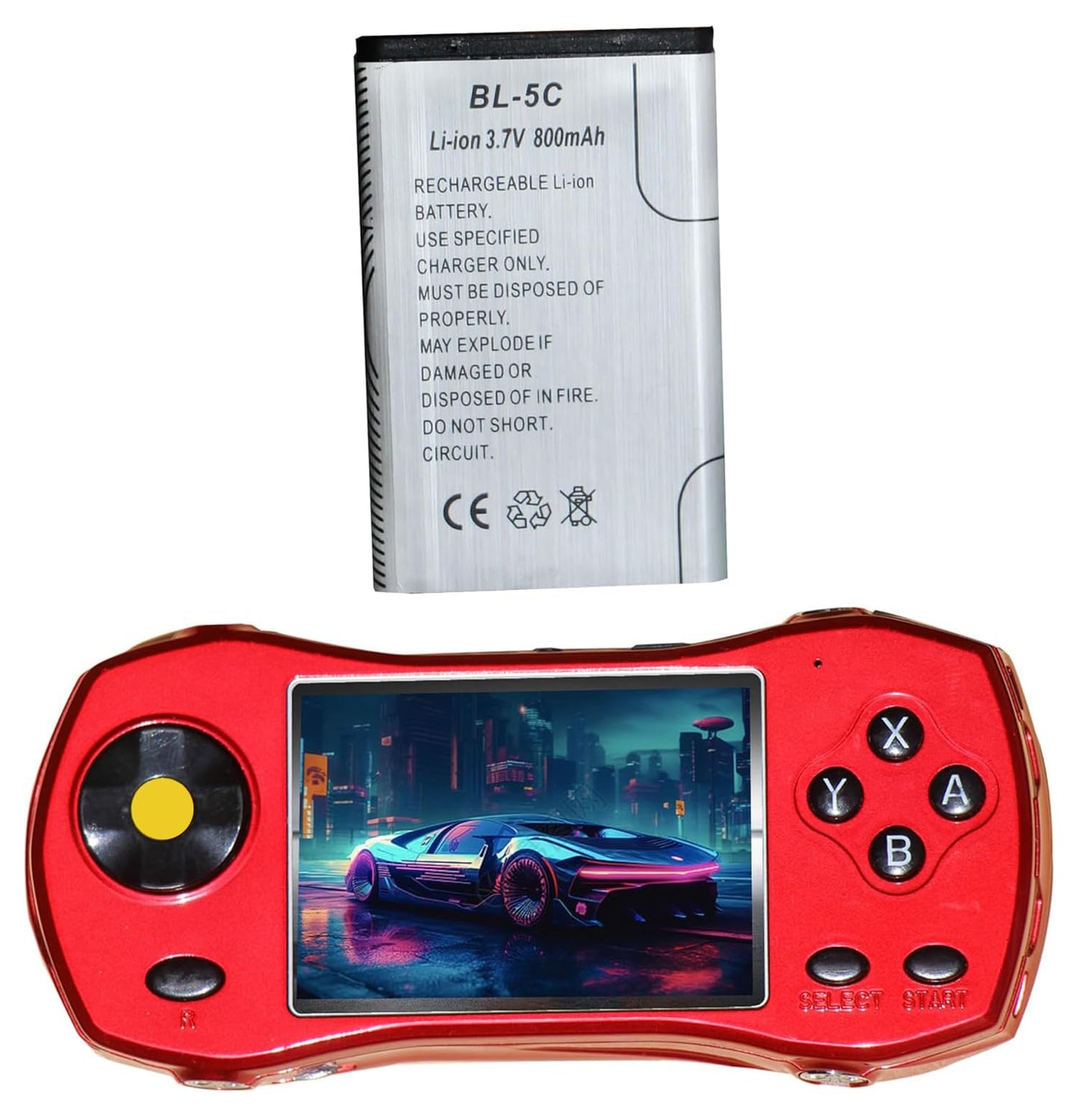 Handheld Game Console for Kids Preloaded 240 Retro Video Games, Portable Gaming Player with Rechargeable Battery 3.0" LCD Screen, Mini Arcade Electronic Toy Gifts for Boys Girls