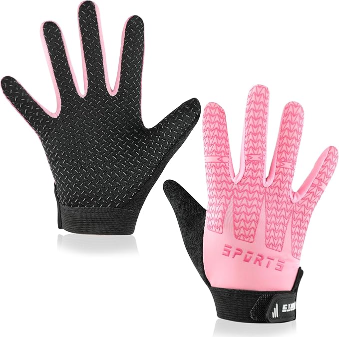Bumobot Kids Sport Cycling Glove, Non-Slip Boys Girls Kids Fishing Gloves for Child Cycling Climbing Riding Biking Outdoor...