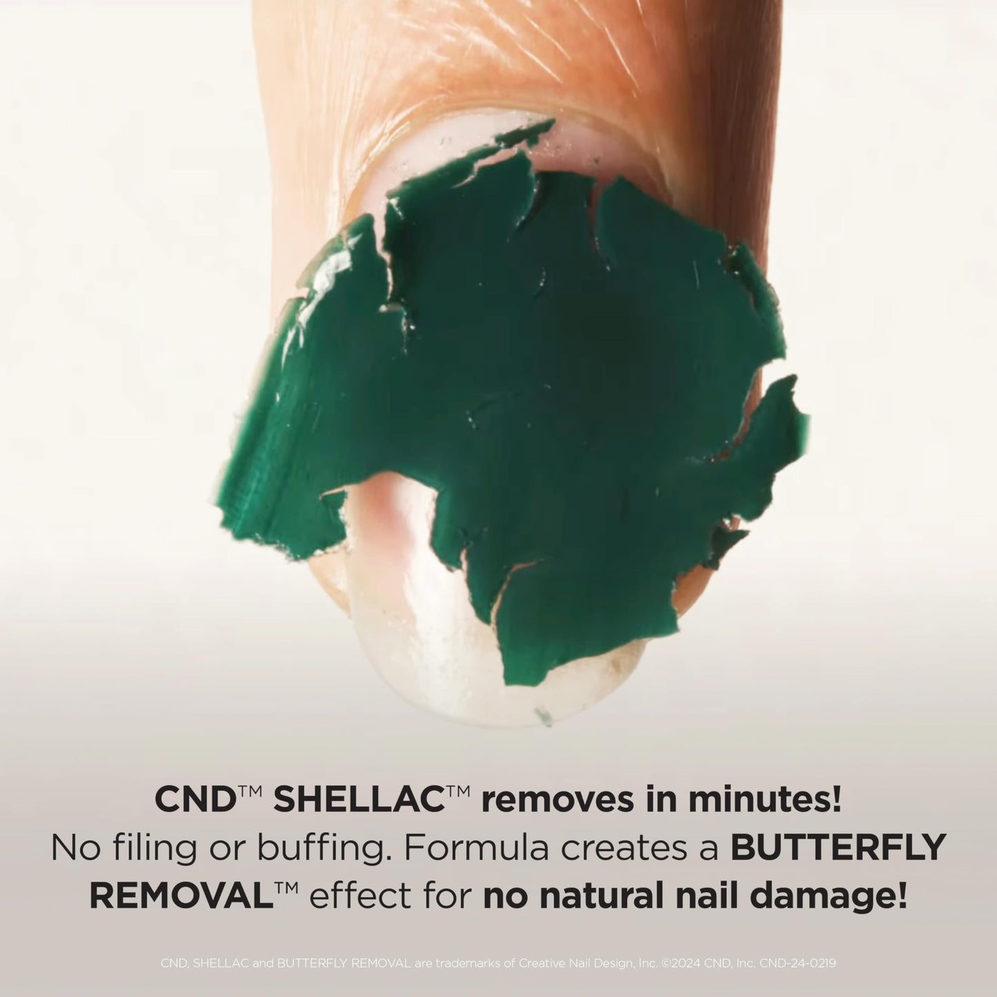 CND Shellac Gel Nail Polish, Long-lasting Nail Paint Color with Curve-hugging Brush, 408 Willow talk, 0.25 fl oz