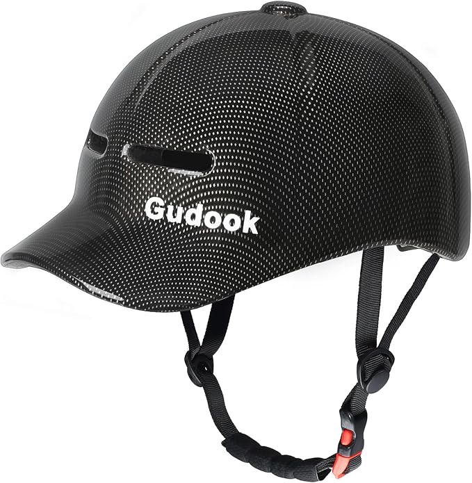 Gudook Adult Bike Helmets for Men - Women Bicycle Helmet - Certified Comfort Lightweight Adjustable Baseball Cap Style Cyc...