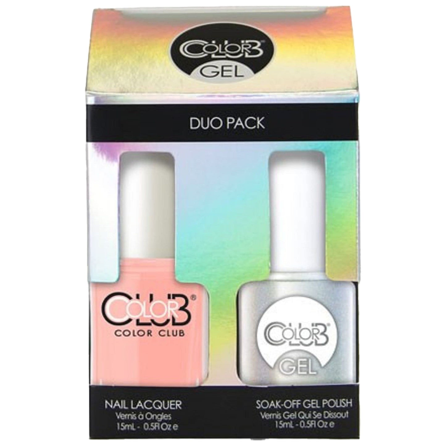 Color Club Hot-hot-hot Pants Color Club Gel + Lacquer Duo Includes 1 Each Of 05geln32 and 05an32, 0.5 fluid_ounces