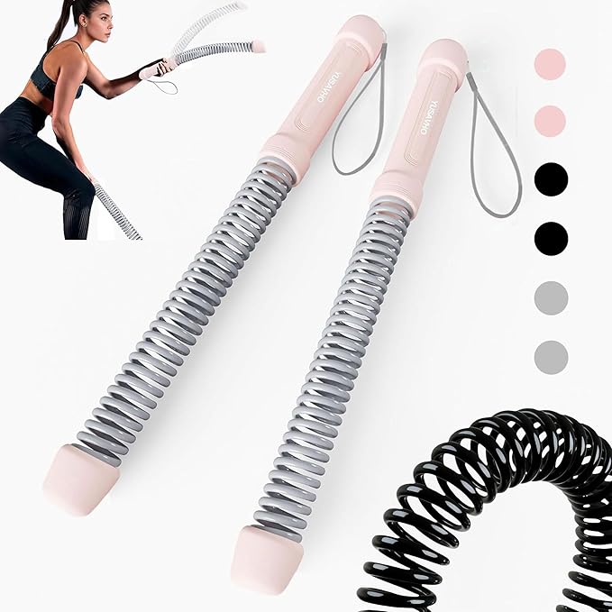 Ropeless Battle Ropes for Home Gym-Portable Cordless Training Rope Fitness Equipment for Men & Women,Weighted Workout Rope...
