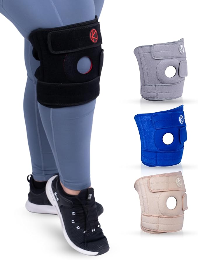 KARM Plus Size Knee Brace for Women & Men Plus Size - Adjustable Knee Support Brace for Meniscus Tear, Arthritis Pain, Com...