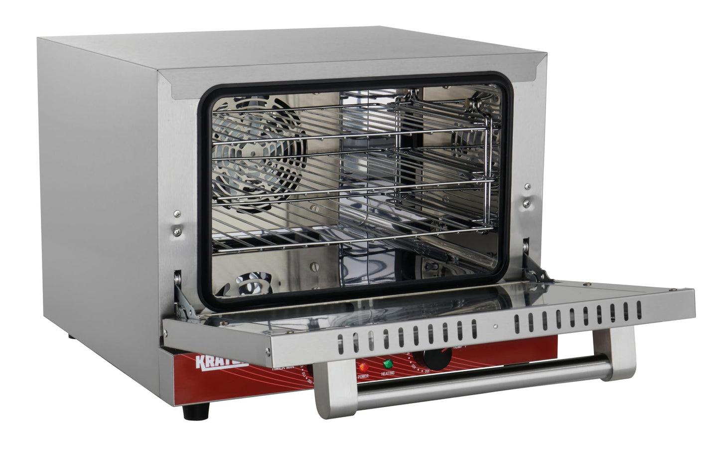 Kratos Commercial Oven, Quarter Size Electric Countertop Convection Oven, Holds Three Quarter Size Sheet Pans, 120V (29M-001)