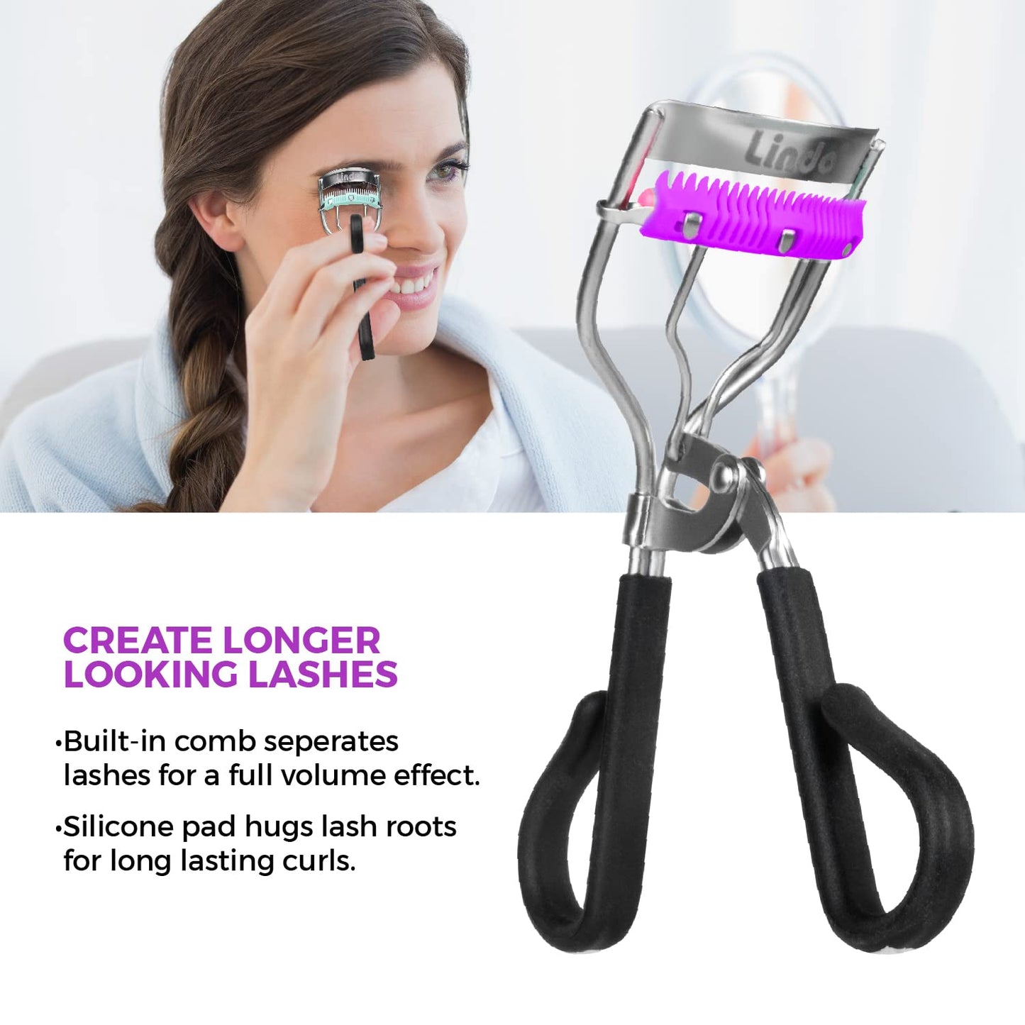 Lindo CombCurler (Purple)