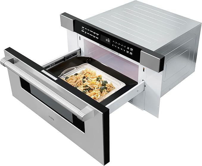 KoolMore 30 in. Microwave Drawer, 1.2 cu. ft. Capacity in Stainless-Steel (KM-MD30-SS)