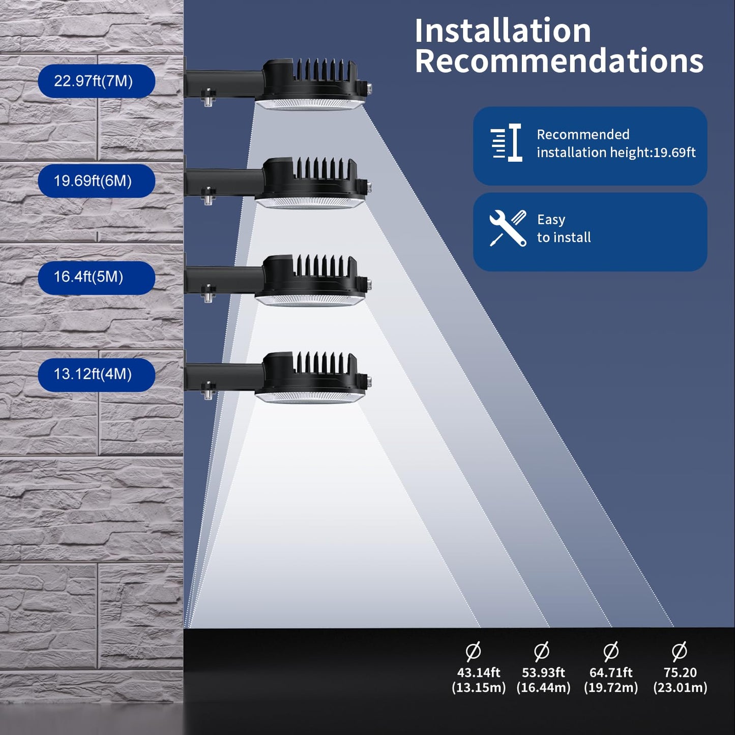 Olafus 170W Led Barn Light  Dusk To Dawn Outdoor Lighting With Photocell  22000Lm Brightness Area Street Outdoor Lights Fixture  Ip65 Waterproof 6500K Daylight Exterior Security Flood Lights