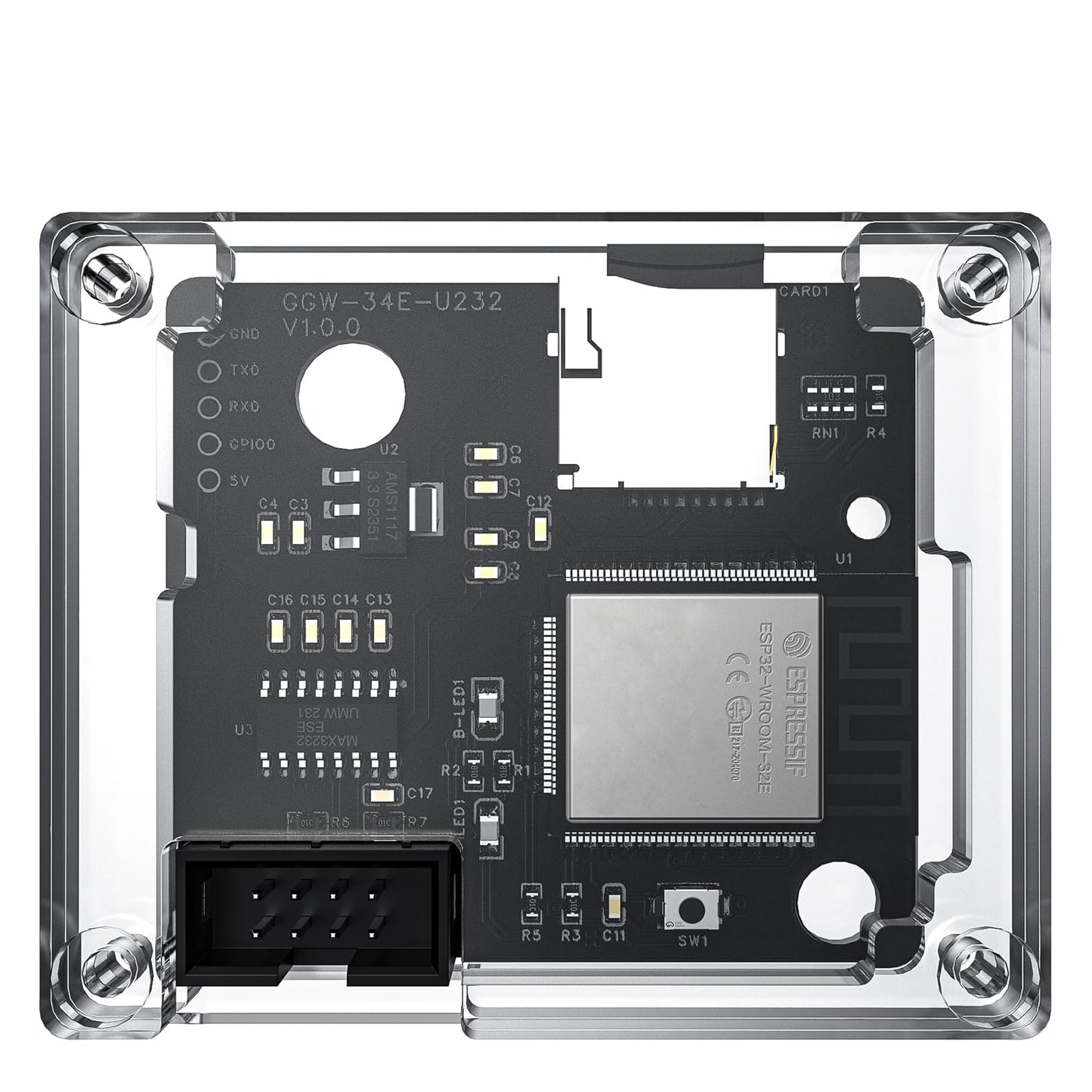 Genmitsu Ggw-U232 Wireless Wi-Fi Module Kit, App G-Code Sending, Remote Control And Monitor Cnc Milling Machine Offline Controll
