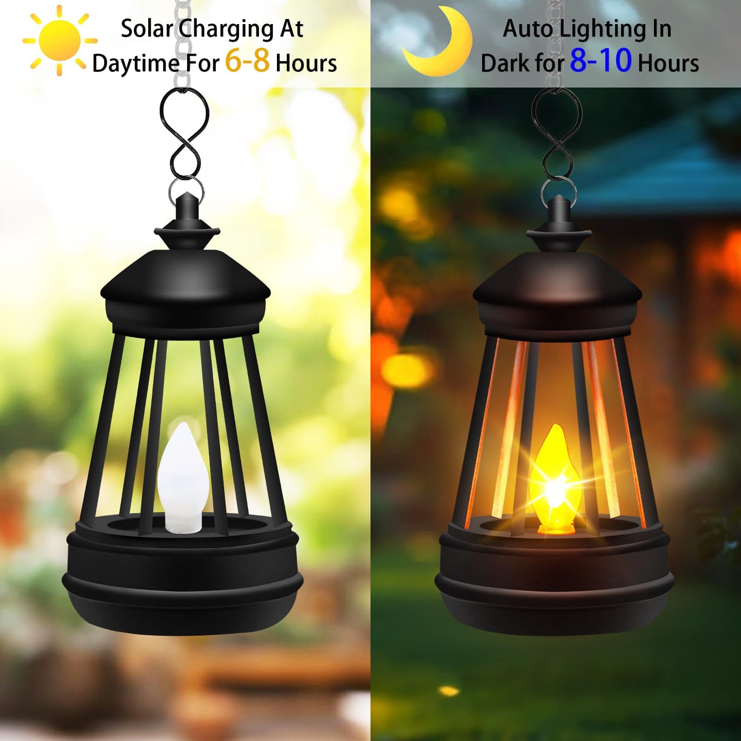 Mini Solar Lantern Lights Replacement For Outdoor Statue  Small Hanging Lantern Replacement  Waterproof Garden Decor Outdoor Lighting Decorative Lights For Yard Patio Lighting  Warm White  1 Pack