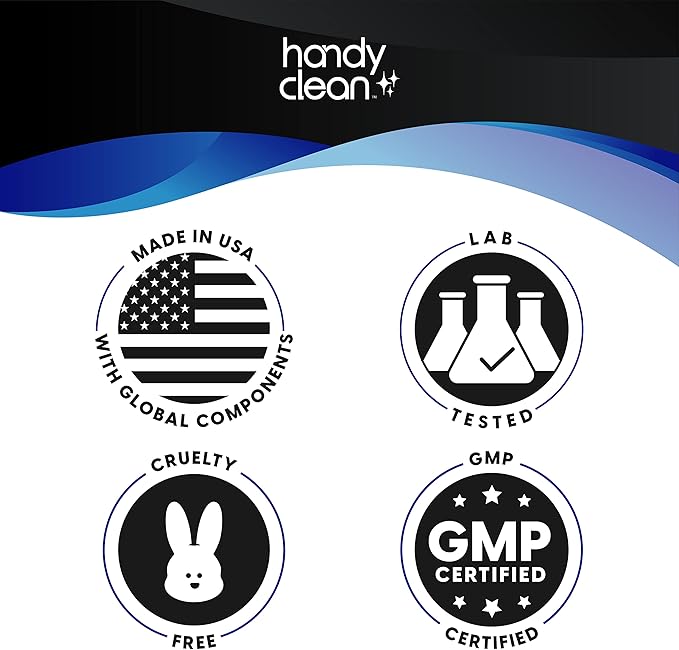 HandyClean Thermometer Cleaning Wipes, 70% Isopropyl Alcohol, Wipes for Probe Thermometer, 1000 ct of 2 x 1 inches Individually Wrapped Wipes