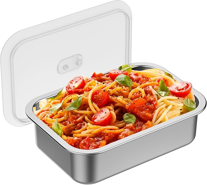 Cordless Electric Lunch Box 1.2L Stainless Steel Container