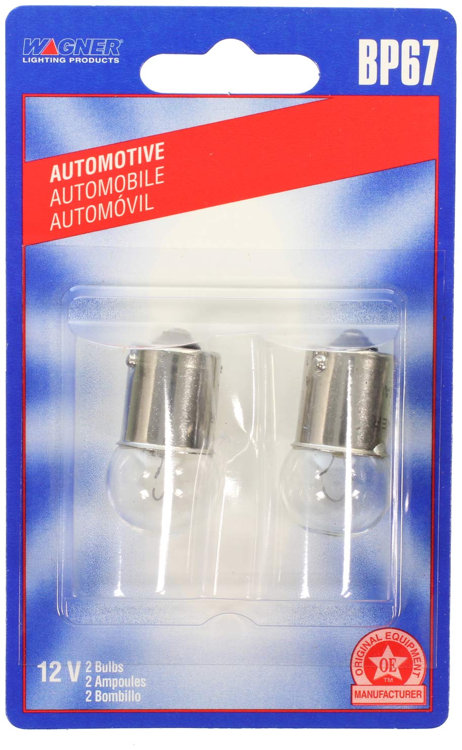 Wagner Lighting Bp67 Standard Multi-Purpose Light Bulb Card Of 2