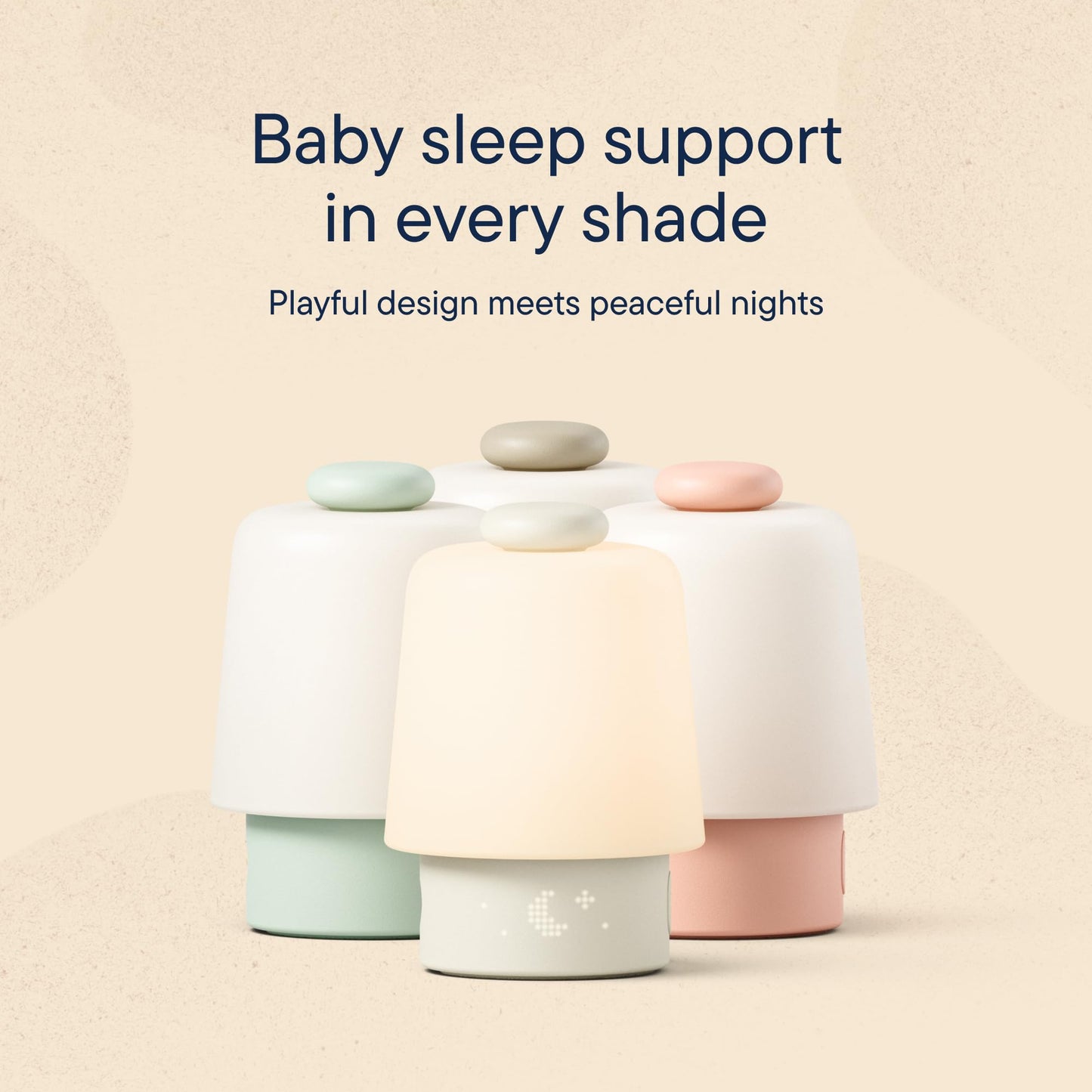 Hatch Baby Sound Machine, Night Light | Hatch Baby Model | Sleep Support | Registry Essential, Routine Builder, Time-to-Rise Alarm Clock, White Noise, Nursery Stories, Toddler Kids (Wi-Fi), Putty
