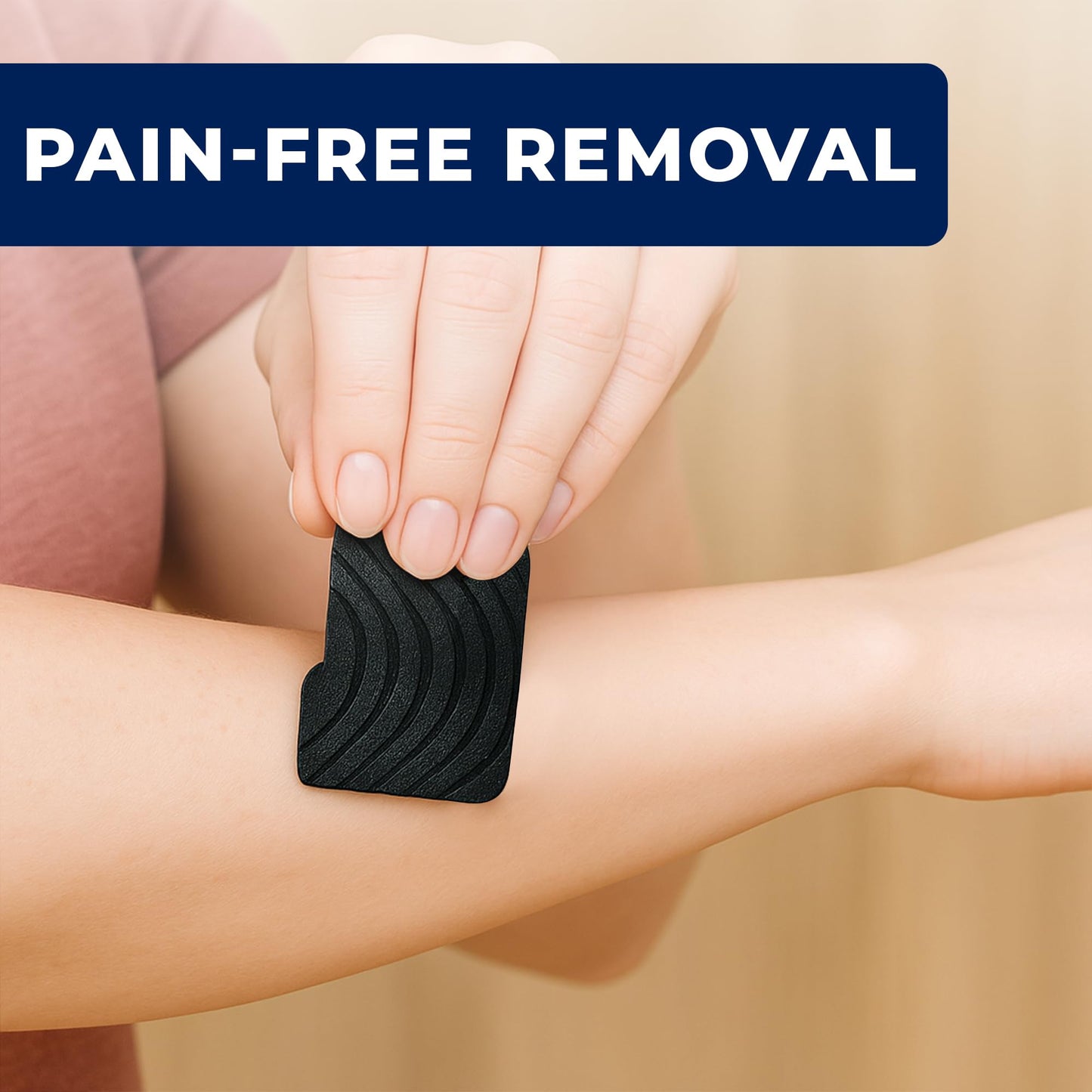 MONIER Comfort Tape (30 Pack) - Pain Free Removal, Hypoallergenic, Latex Free & Gentle On Skin - Packaging May Vary - Skin Friendly Adhesive Cotton Tape
