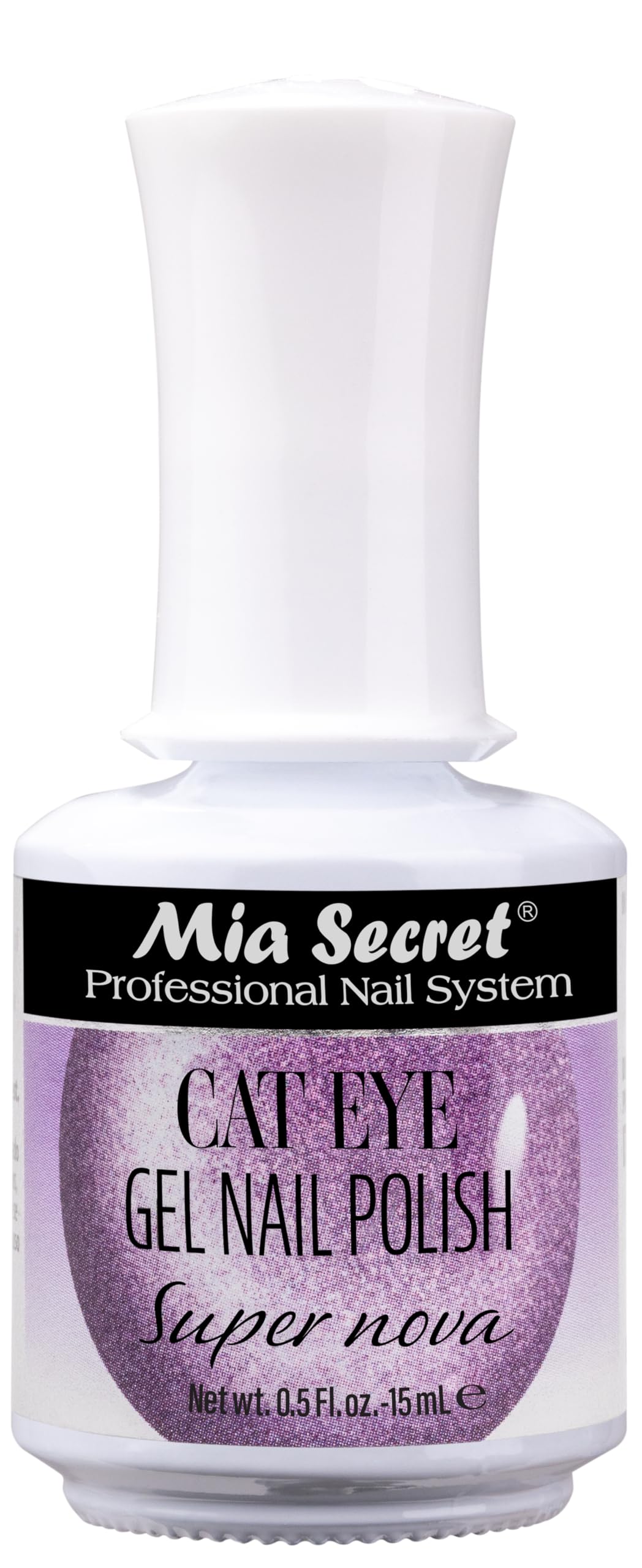 Mia Secret Gel Polish Cat Eyes MADE IN USA DIY or Salon (Super Nova, 0.5)
