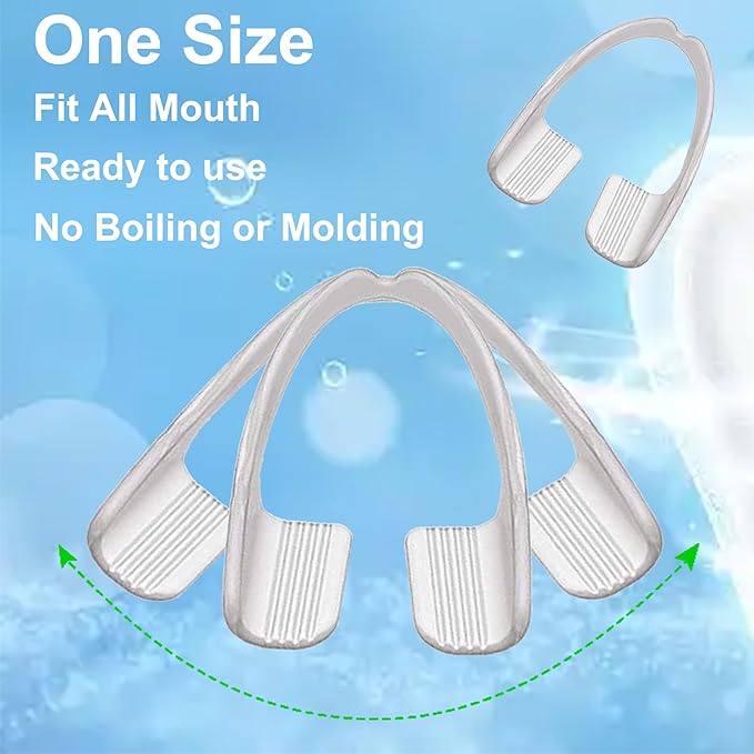 Kids Mouth Guard (8 pcs) and 4 Pack Moldable Kids Mouth Guards for Grinding and Clenching Teeth | Comfortable Nighttime Protection Guard | Including Hygiene Case and Gel Ice Pack