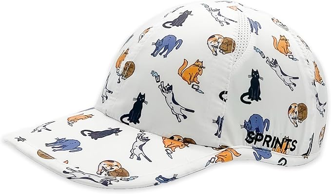 Sprints Race Day Performance Running Cap | The Lightweight, Quick Dry, Sport Hat, One Size, Unisex