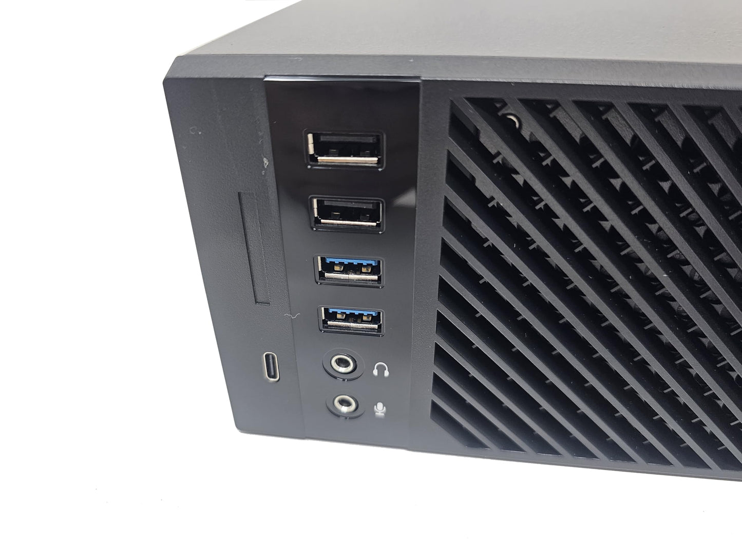 Inwin Cj712 Micro-Atx Chassis-8L Small Form Factor-Standard Flex Atx 265W Power Supply-Supports 3.5, 2.5 Hdd Bay-Front Ports Usb
